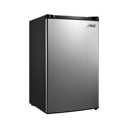 Arctic King 2.4 Cu Ft Single Door Mini Fridge, Black
