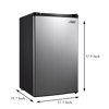 Arctic King 2.4 Cu Ft Single Door Mini Fridge, Black